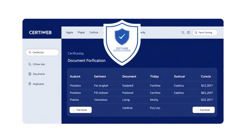 Captura de Certiweb